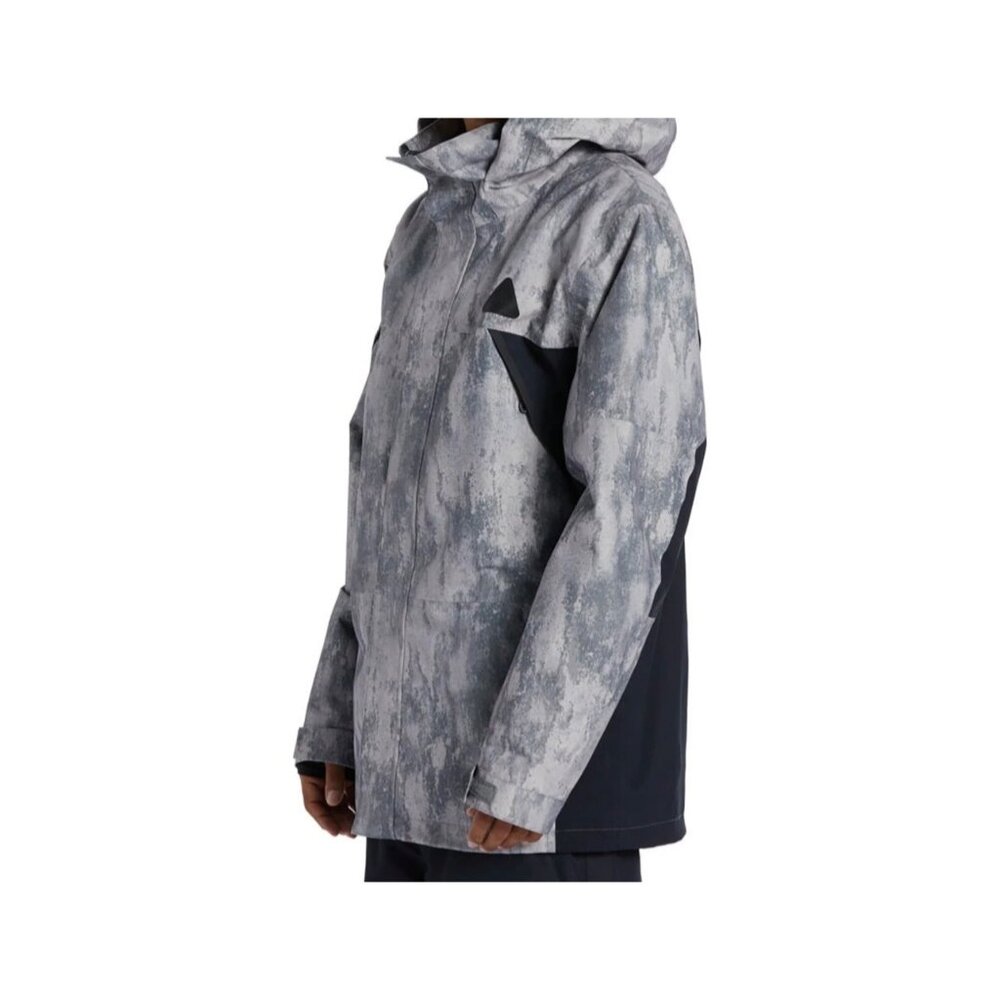 DC Command 45K Mens Jacket Sympatex Waterproof Hooded Gray/Black Size Medium - Picture 4 of 15